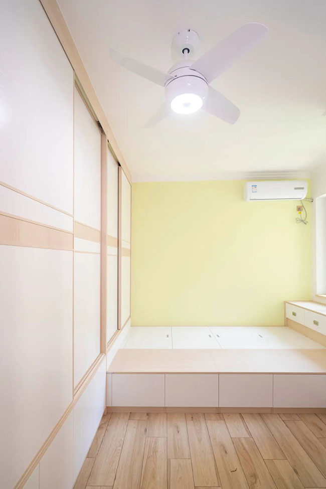 96㎡現(xiàn)代簡約三居室，原木風軟裝打造出日系現(xiàn)代簡約生活的優(yōu)雅與舒適